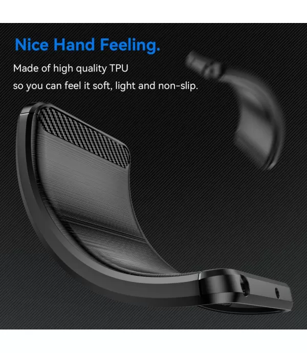 Carbon Brush TPU silikonska maska za Honor Magic 7 Pro