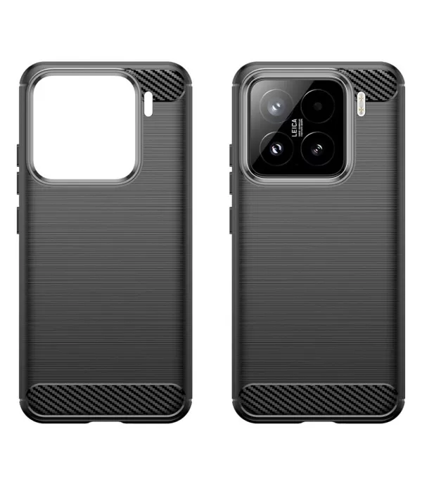 Carbon Brush TPU silikonska maska za Xiaomi 15 5G
