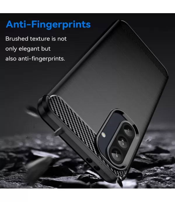 Carbon Brush TPU silikonska maska za Samsung Galaxy A36 5G / A56 5G
