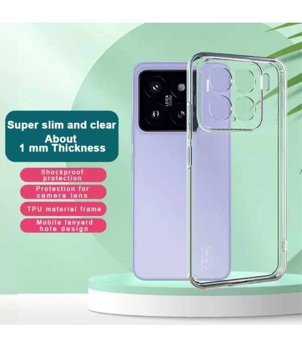 IMAK UX-5 silikonska prozirna maskica za Xiaomi 15 5G