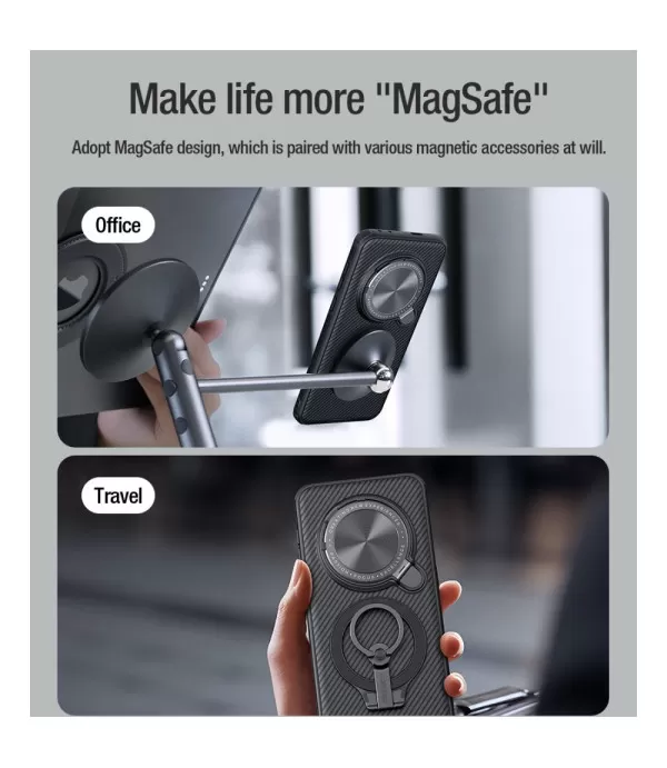 NILLKIN CamShield Pro magnetna Magsafe maskica za Honor Magic 7 Pro 5G