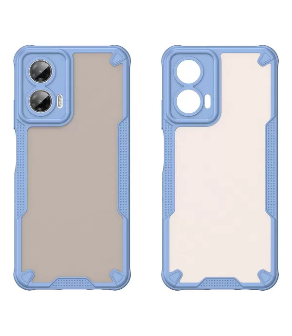 Hybrid Frosted prozirna maskica za Motorolu Moto G35 5G – Izdržljiva zaštita i moderan dizajn
