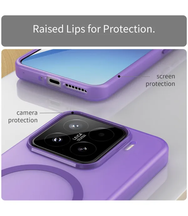 MagSafe silikonska zaštitna maskica za Xiaomi 15 5G