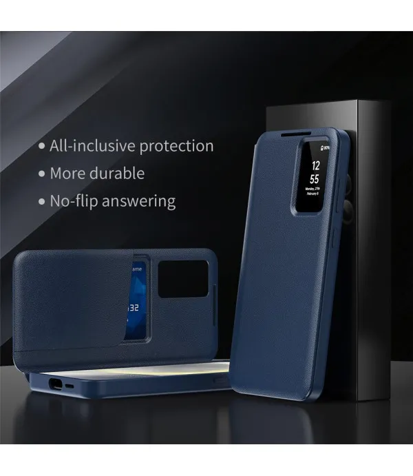 Smart View preklopna kožna torbica za Samsung Galaxy S24 / S25