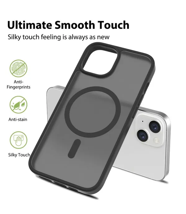Tech-Protect prozirna Magsafe silikonska maskica za iPhone 14 i iPhone 13