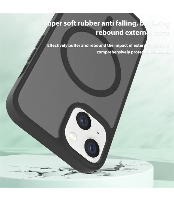 Tech-Protect prozirna Magsafe silikonska maskica za iPhone 14 i iPhone 13