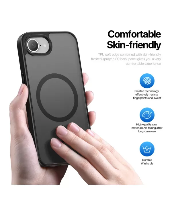 DuxDucis Yind silikonska MagSafe maskica za iPhone 16e/17e