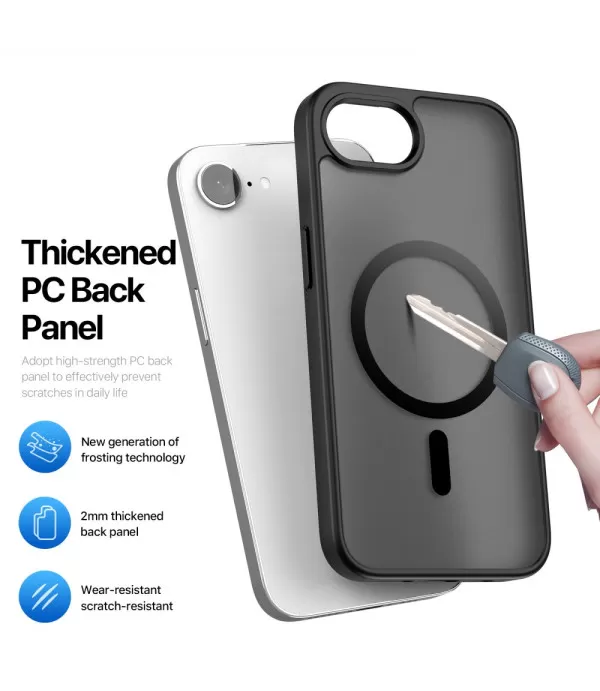 DuxDucis Yind silikonska MagSafe maskica za iPhone 16e/17e