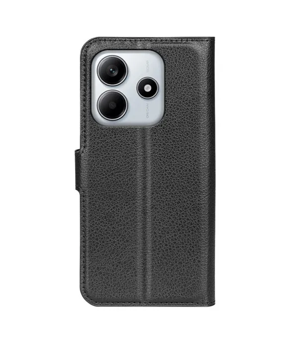 Litchi kožna torbica novčanik za Xiaomi Redmi Note 14 4G