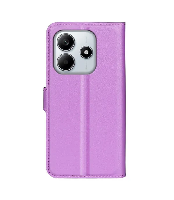 Litchi kožna torbica novčanik za Xiaomi Redmi Note 14 4G