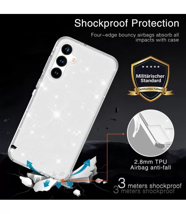 Silikonska Gliter maskica za Samsung Galaxy A36 5G / A56 5G