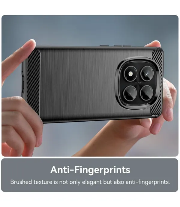 Carbon Brush TPU maska za Xiaomi Redmi Note 14 Pro 4G