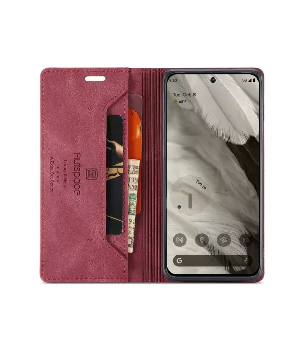 AUTSPACE premium preklopna torbica za Google Pixel 8 s RFID zaštitom