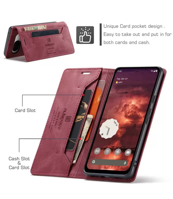 AUTSPACE preklopna torbica za Google Pixel 8a
