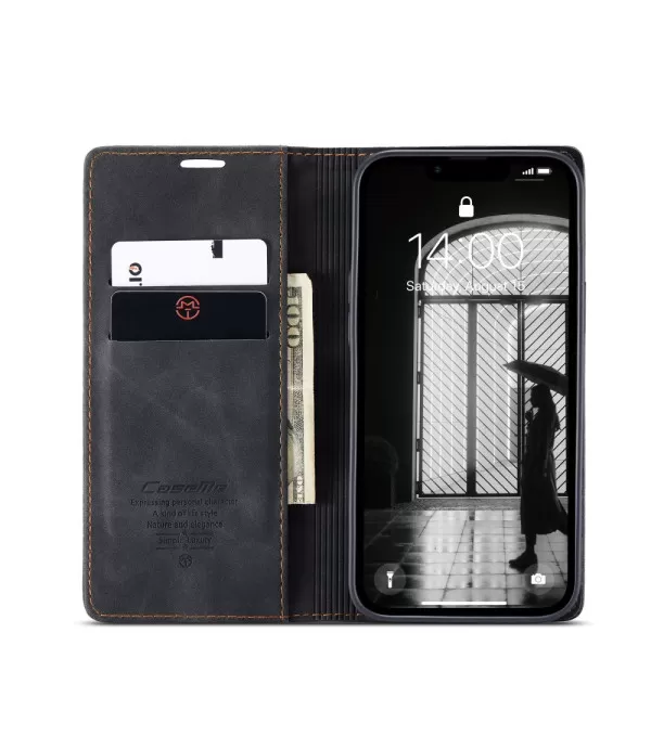 CASEME novčanik kožna torbica futrola za iPhone 16e/17e – elegantna i praktična zaštita