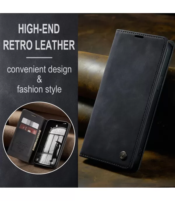CASEME novčanik kožna torbica futrola za iPhone 16e/17e – elegantna i praktična zaštita