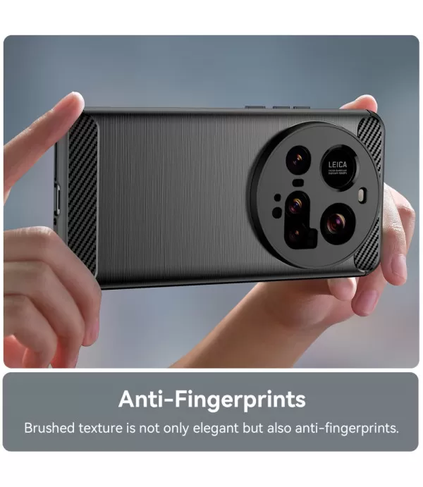 Carbon Brush TPU maska za Xiaomi 15 Ultra 5G