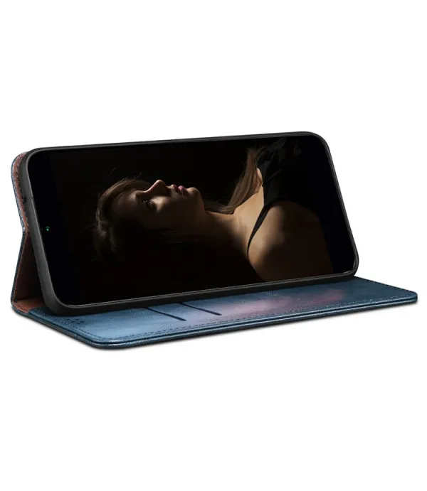 Crazy Horse maska s novčanikom za Honor 400 Pro 5G