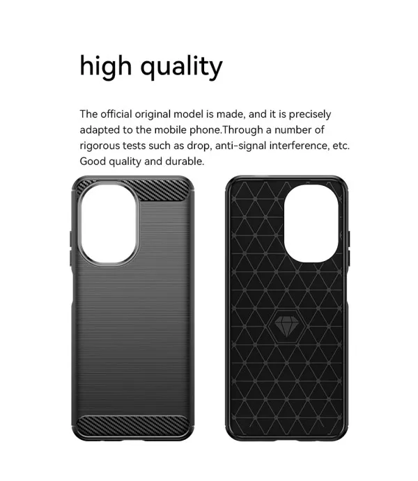 Carbon Brush TPU maska za Xiaomi Redmi A5 5G