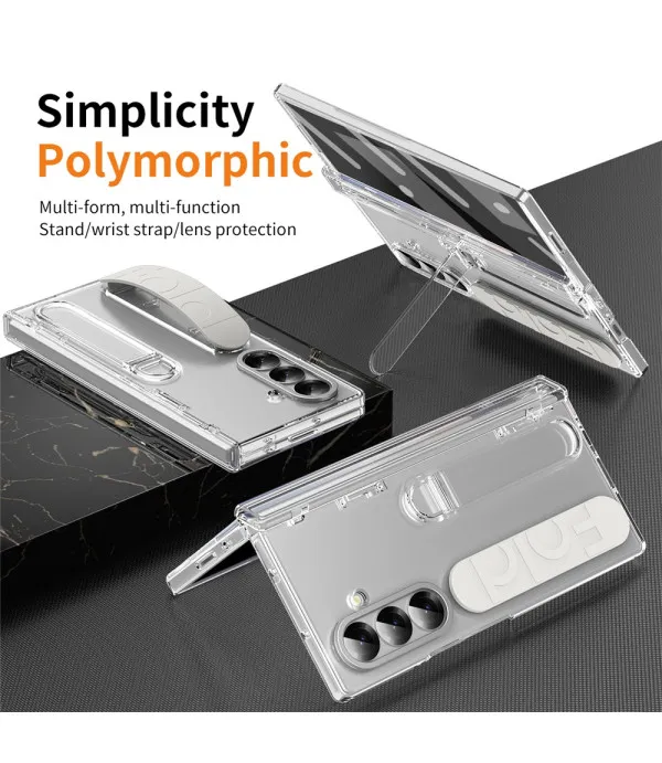 Samsung Galaxy Z Fold7 zaštitna futrola s postoljem i narukvicom za maksimalnu zaštitu