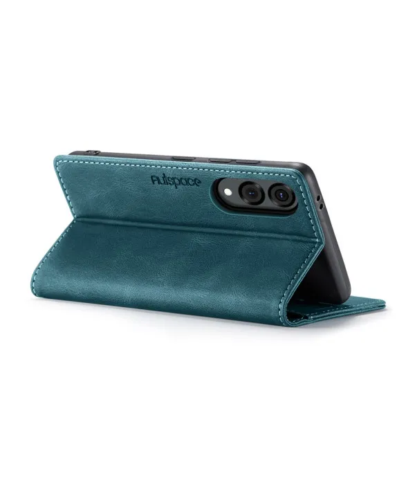 AUTSPACE Premium preklopna torbica s RFID zaštitom za Samsung S25 Edge 5G