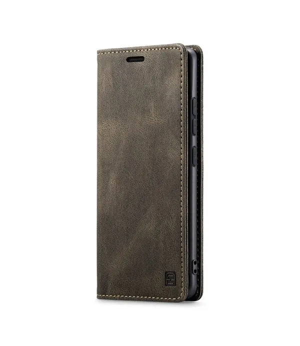 AUTSPACE Premium preklopna torbica s RFID zaštitom za Samsung S25 Edge 5G
