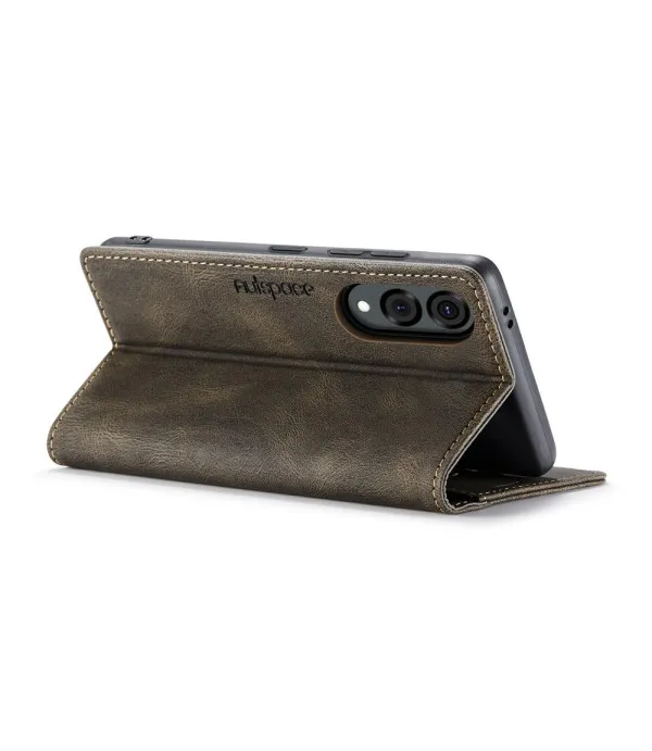 AUTSPACE Premium preklopna torbica s RFID zaštitom za Samsung S25 Edge 5G