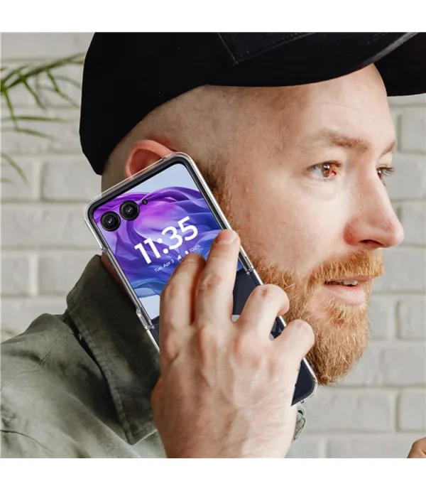 Prozirna Magsafe silikonska maskica za Motorola Razr 60 Ultra