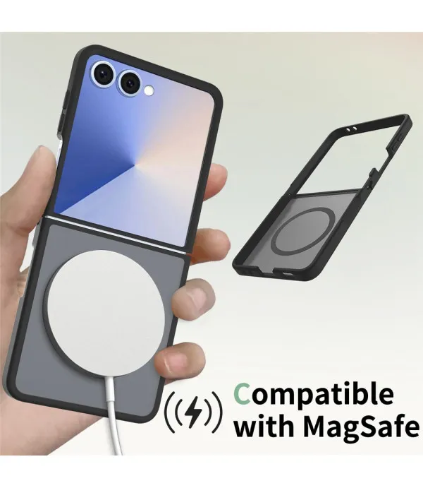 Samsung Galaxy Z Flip7 5G MagSafe maska TPU okvir i akrilna stražnja strana