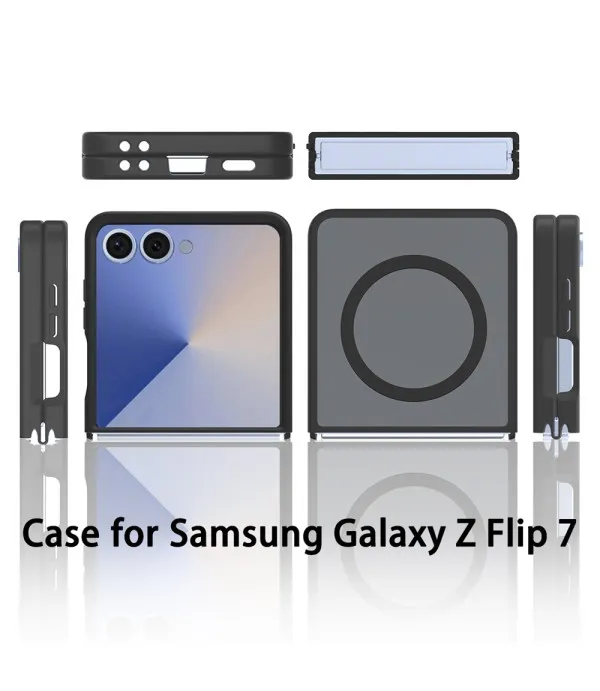 Samsung Galaxy Z Flip7 5G MagSafe maska TPU okvir i akrilna stražnja strana