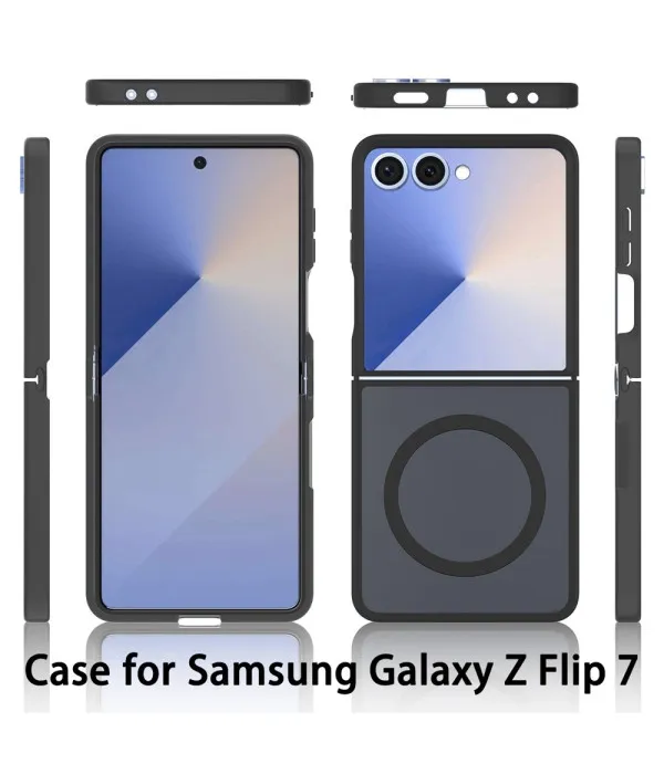 Samsung Galaxy Z Flip7 5G MagSafe maska TPU okvir i akrilna stražnja strana