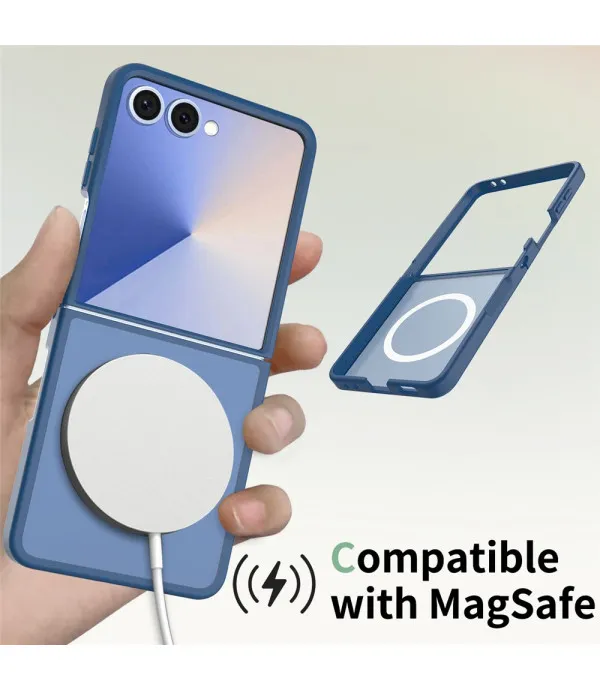 Samsung Galaxy Z Flip7 5G MagSafe maska TPU okvir i akrilna stražnja strana