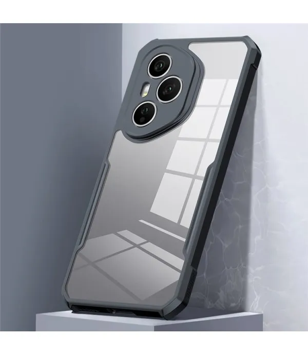 XUNDD prozirna maskica s crnim rubom za Honor 400 Pro