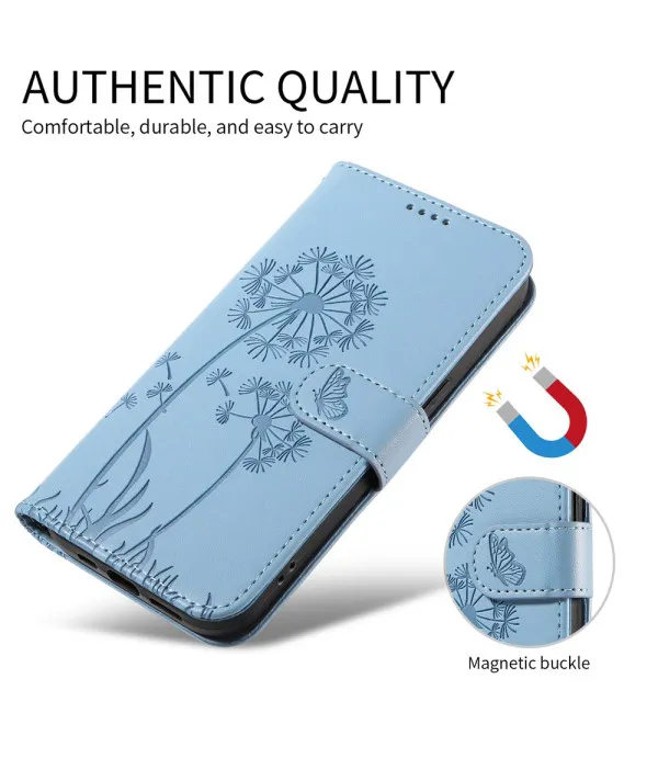 Novčanik preklopna torbica s maslačak uzorkom za Motorola Edge 60 / Edge 60 Pro / Edge 60 Fusion