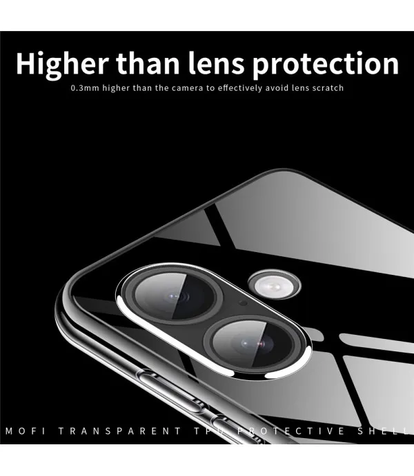 Prozirna silikonska zaštitna maskica za iPhone 17 – tanka i fleksibilna