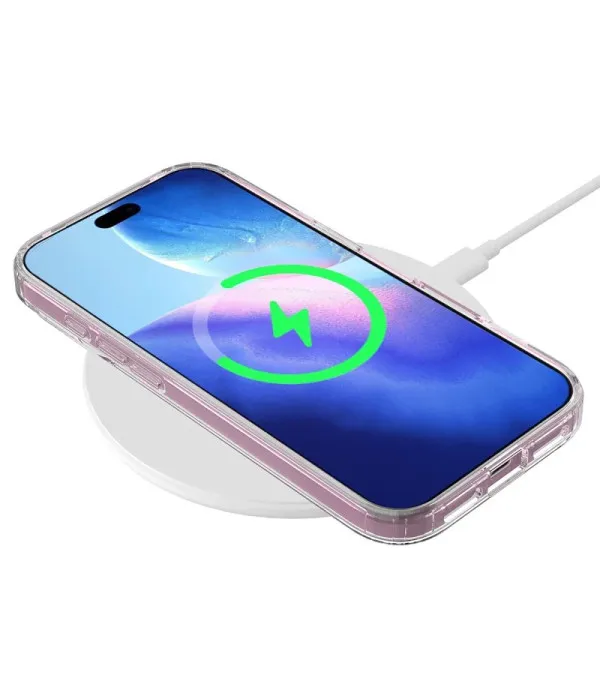 MagSafe prozirna silikonska maskica za Apple iPhone 17 Pro Max – zaštita i bežično punjenje