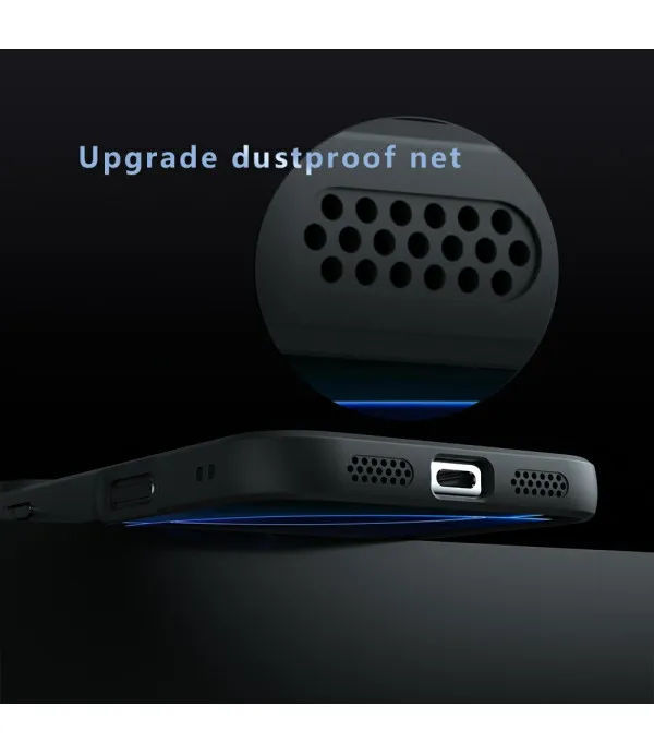 Maskica za iPhone Air – Skin-Touch TPU + PC, mat crna prozirna