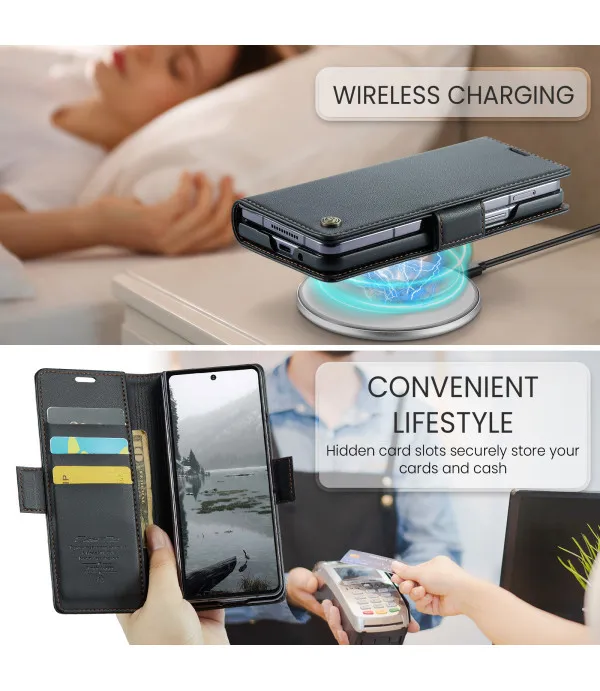 CASEME maskica za Samsung Galaxy Z Fold7 5G s RFID zaštitom i stalkom