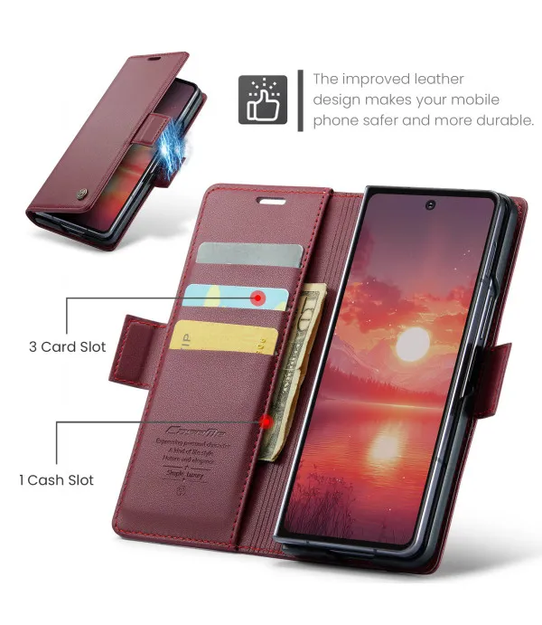 CASEME maskica za Samsung Galaxy Z Fold7 5G s RFID zaštitom i stalkom