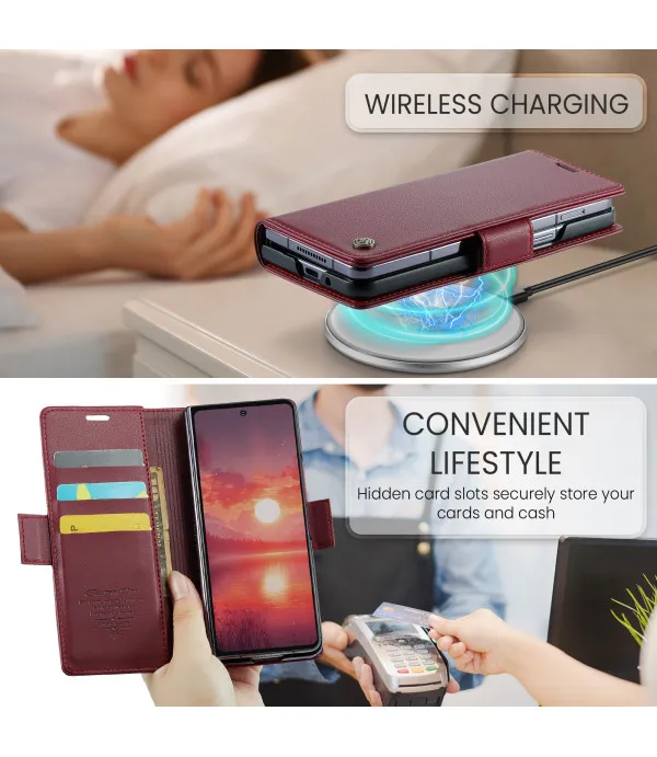 CASEME maskica za Samsung Galaxy Z Fold7 5G s RFID zaštitom i stalkom