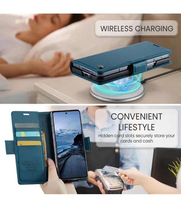 CASEME maskica za Samsung Galaxy Z Fold7 5G s RFID zaštitom i stalkom