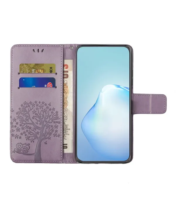 Preklopna torbica s uzorkom sove za Samsung Galaxy S25 FE 5G