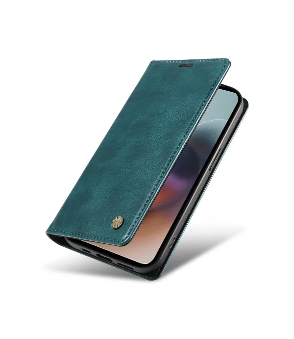 YIKATU preklopna PU kožna maskica s magnetnim zatvaranjem za Motorola Moto G56 5G