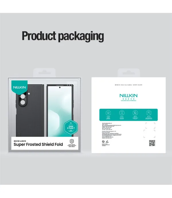 NILLKIN Super Frosted Shield Fold Magnetic maskica za Samsung Galaxy Z Fold7 5G