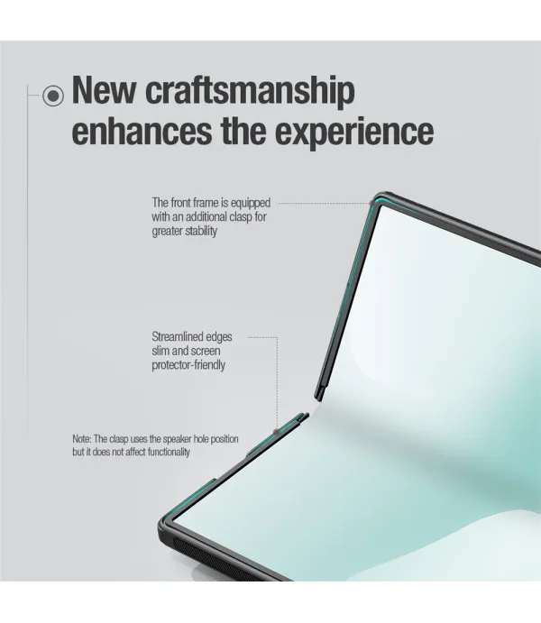 NILLKIN Super Frosted Shield Fold Magnetic maskica za Samsung Galaxy Z Fold7 5G