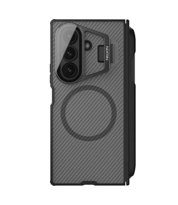 NILLKIN CamShield Prop Magnetic Translucent torbica za Samsung Galaxy Z Fold7 5G s olovkom – vrhunska zaštita i sofisticiran dizajn