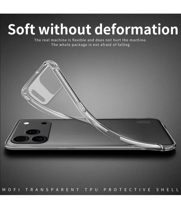 Prozirna silikonska zaštitna maskica za iPhone 17 Pro Max – tanka i fleksibilna
