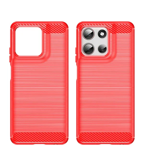 Carbon Brush TPU silikonska maska za Motorola Moto G56 5G