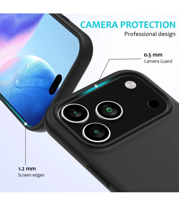 Liquid Silicone maskica za iPhone 17 Pro – Drop Proof zaštita