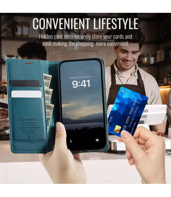 CASEME novčanik kožna torbica za iPhone 17 – zaštita i praktičnost u jednom